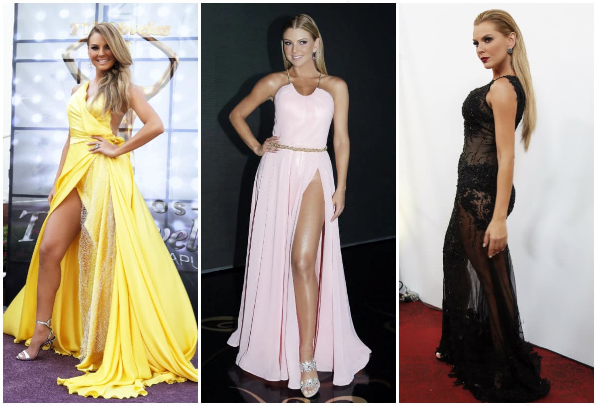 Marjorie de Sousa mostró muchos looks que levantaron suspiros y robaron cámara. ¡Mira sus looks y elige tu favorito!