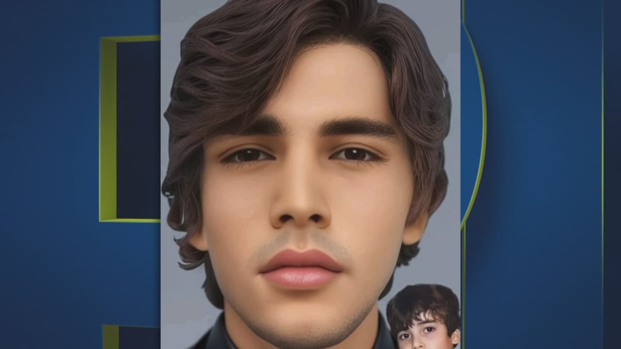 Proyección de Dorian, hijo de María Dorrejo, a la edad de 20 años.