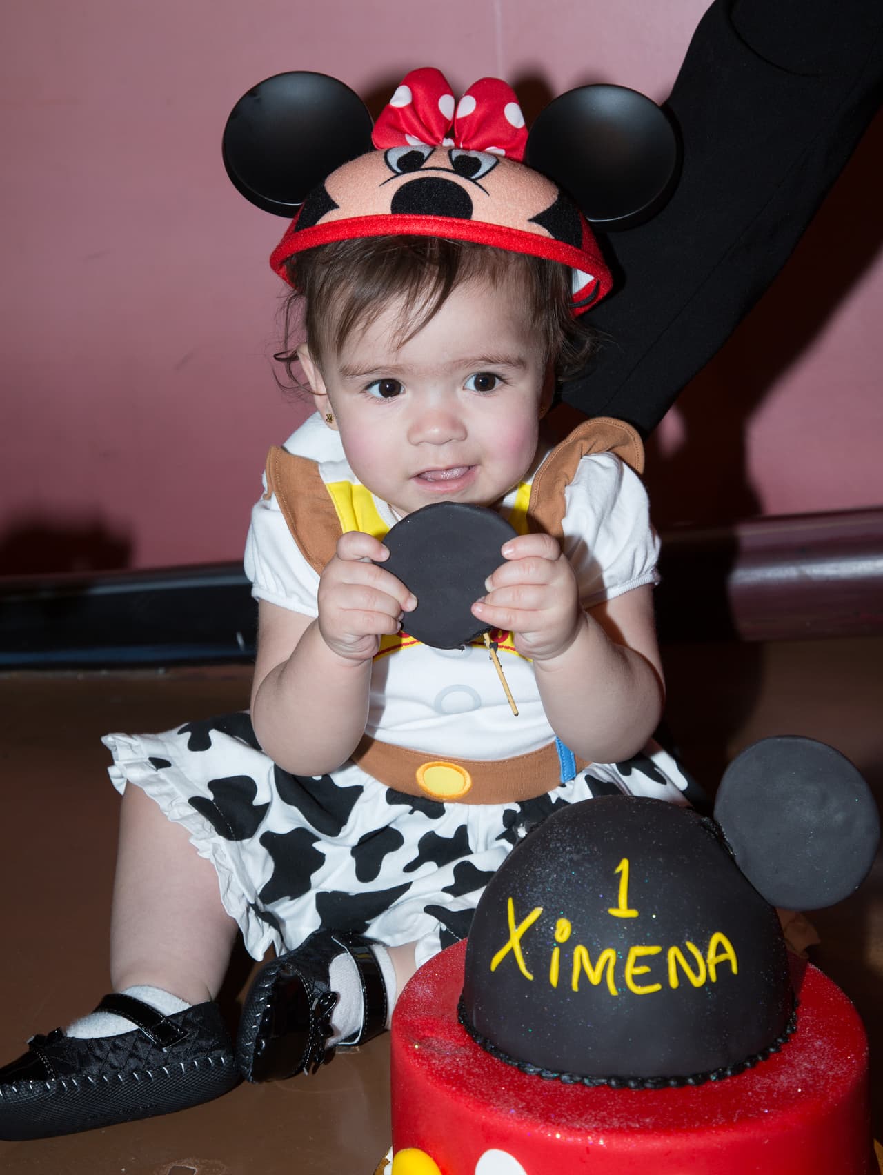 Ximena cumplió su primer año en el lugar más feliz de la Tierra.