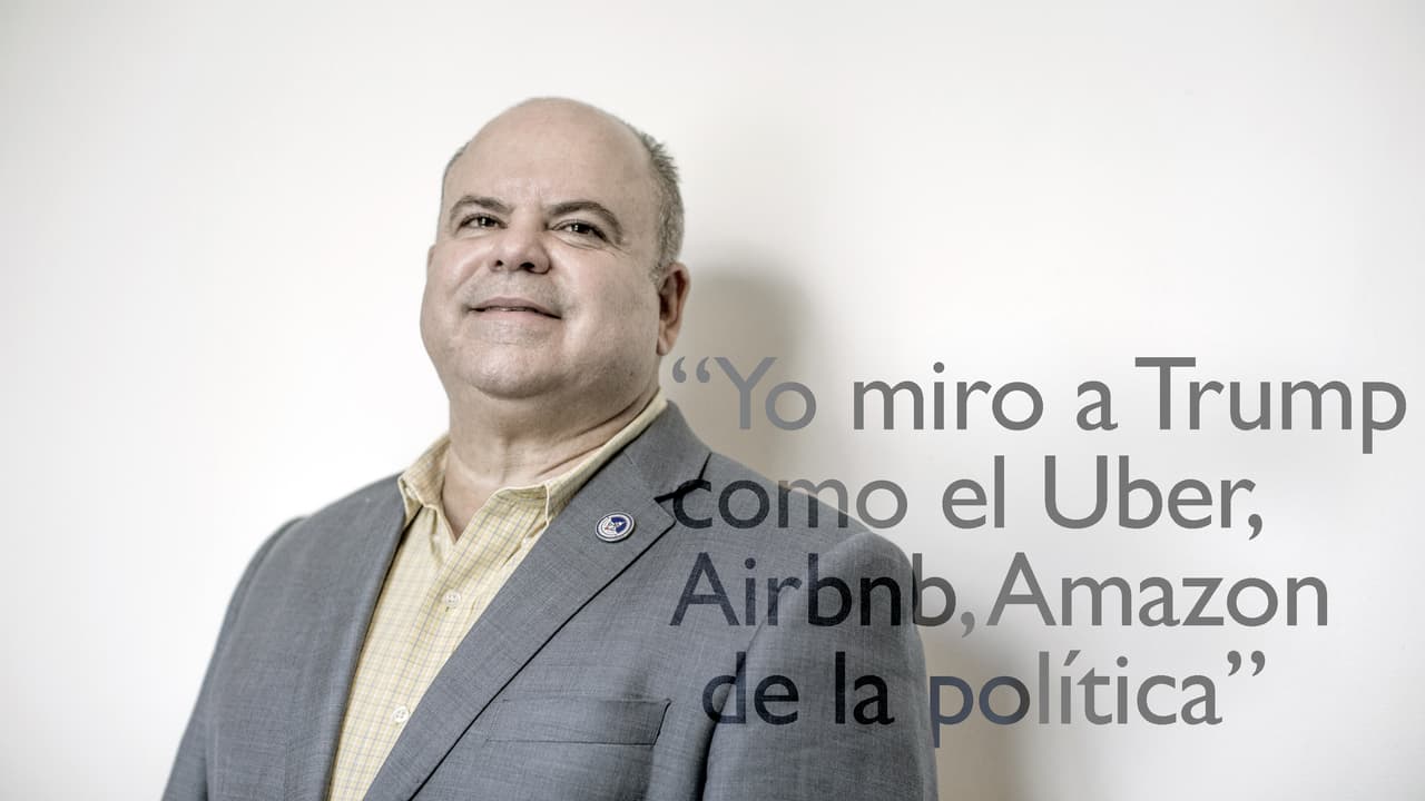 Evelio Medina creó un grupo de apoyo a Trump llamado "Deplorables Nation"