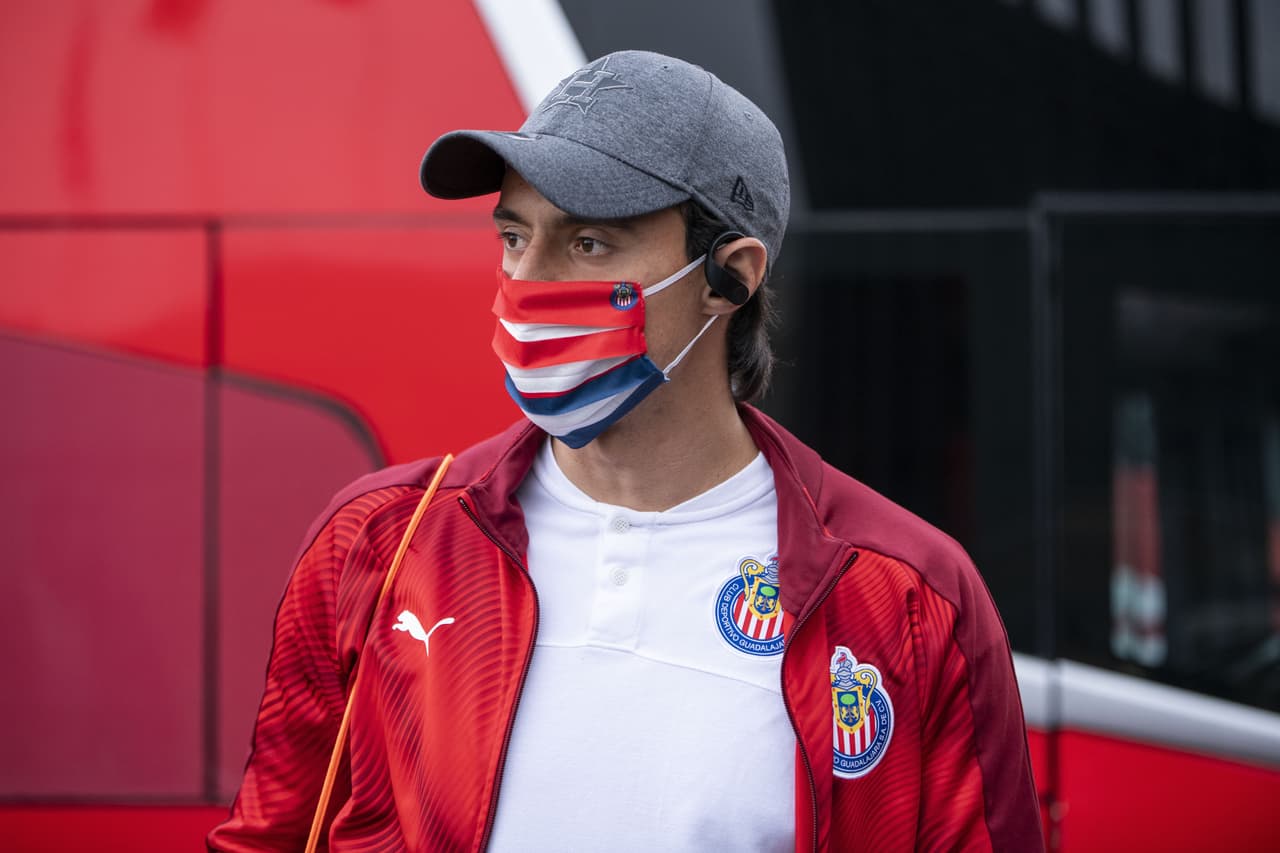 Las Chivas arribaron a Ciudad Universitaria para disputar el último partido de la Copa GNP por México en la final frente a Cruz Azul.