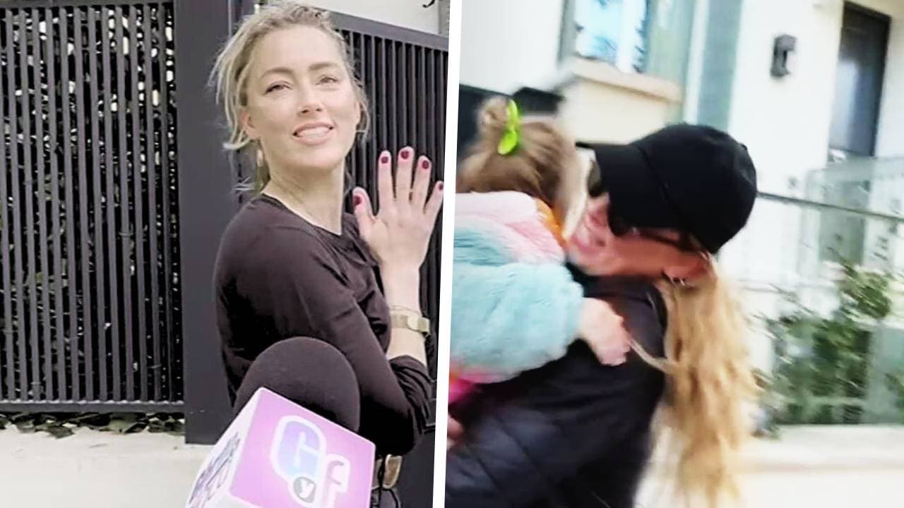 Amber Heard es cuestionada sobre su embarazo, su nuevo amor y su vida en España