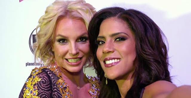 ¡Otro sueño hecho realidad! Francisca conoció a Britney Spears en Las Vegas.