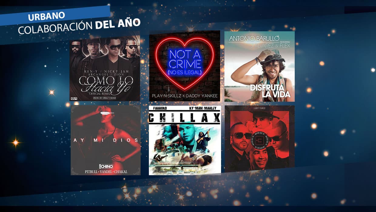 Con estas colaboraciones bailaste todo el año en #PremioLoNuestro 2017.