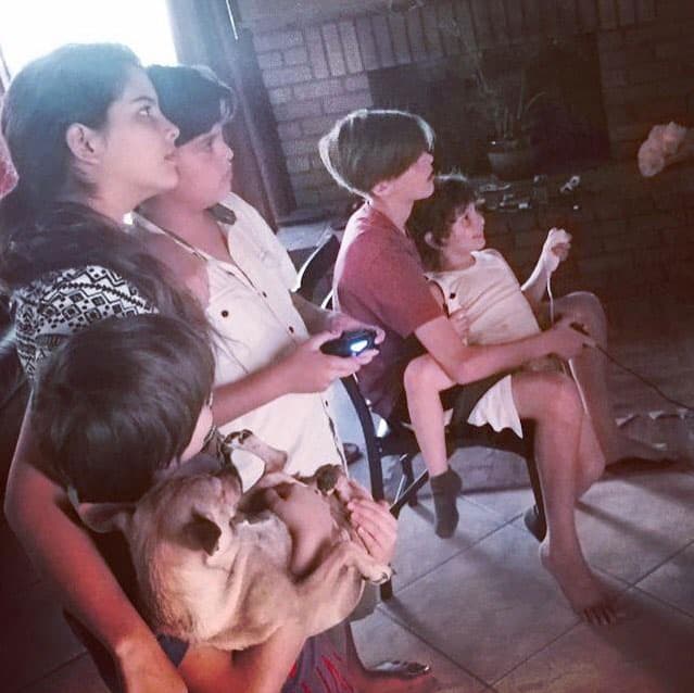 Juntos formaron una linda familia que se conformada por cinco hijos: María Paula y José Emilio del 'Pirru' y Jerónimo, Emiliano y José María hijos de Ana Bárbara.