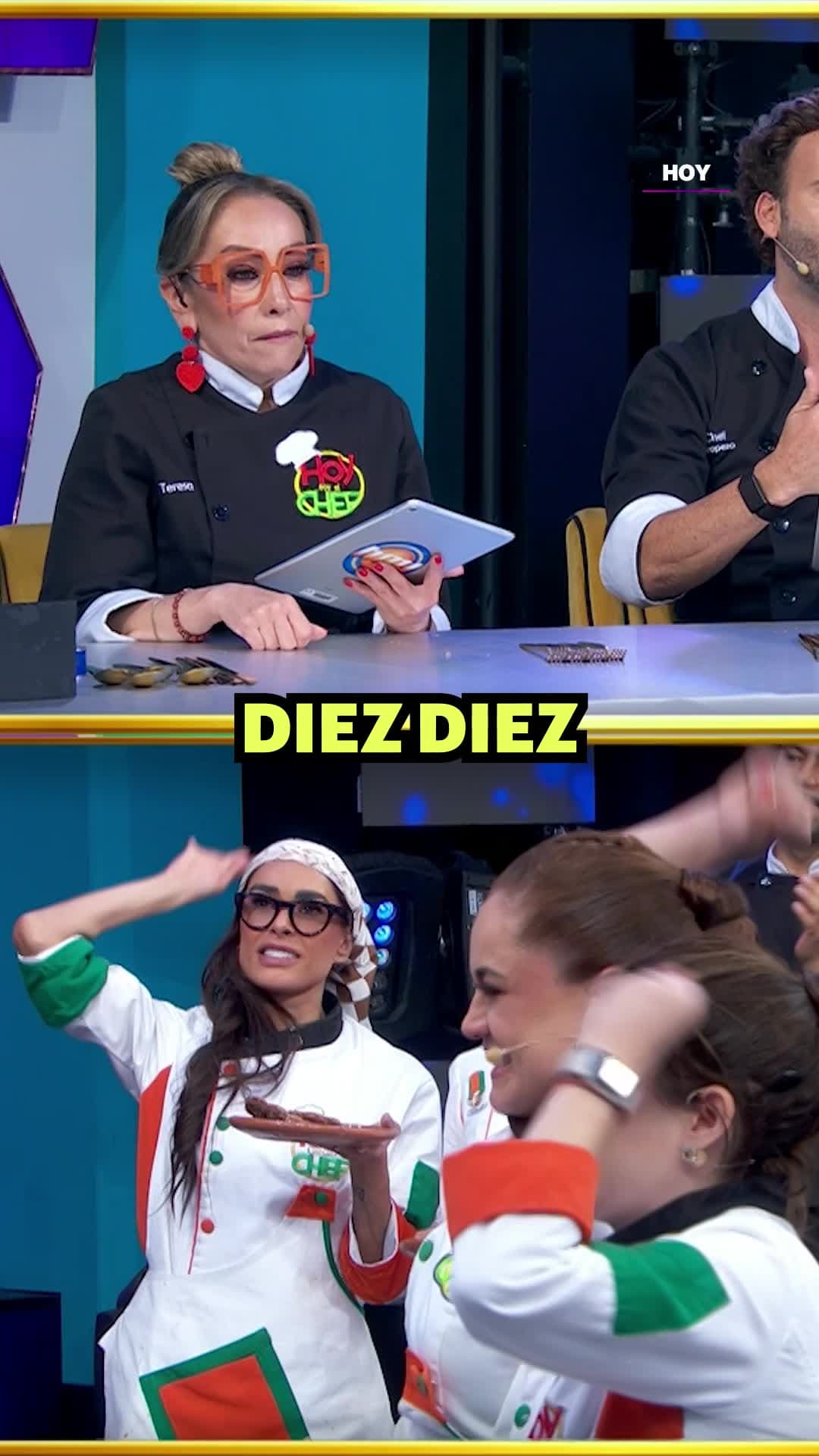 PRIMER DIEZ de #hoySoyElChef se llevan #DosCopitas