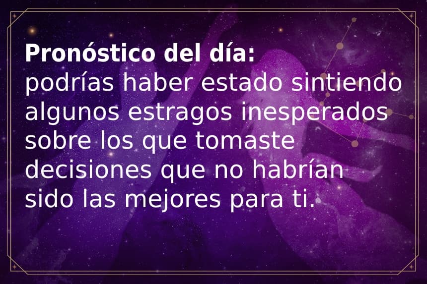 Virgo 8 de noviembre 2020