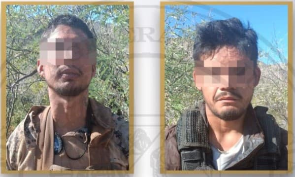 Finalmente, en el municipio de Sáric se logró la detención de dos sujetos, identificados como 
<b>Leonel Alejandro 'N', de 23 años; y Carlos Andrés 'N', de 25</b>.