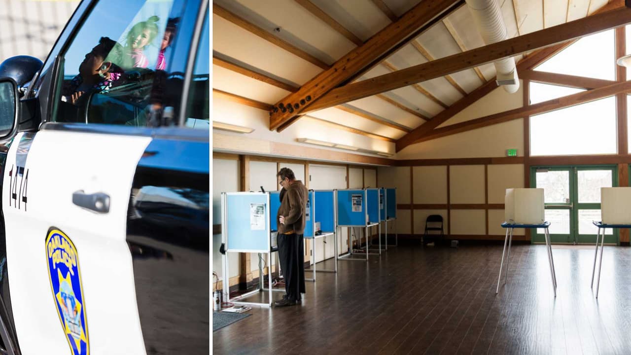 Oakland se blinda: aumentan patrullas y tapan negocios ante posibles disturbios electorales