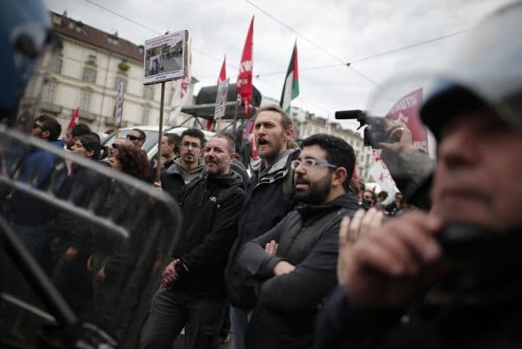 Dichos enfrentamientos se saldaron con varios activistas detenidos.