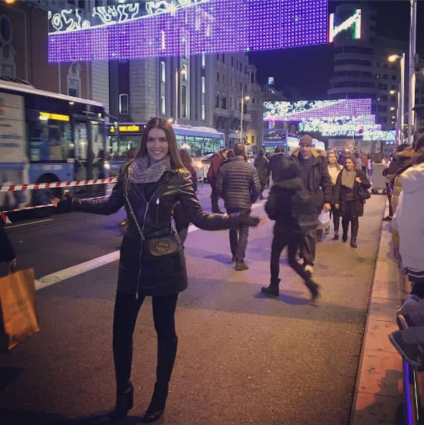 Se nota que le encantó esta ciudad: "Me quiero quedar en#madrid 🇪🇸".