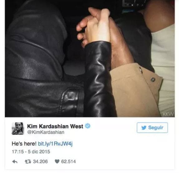 Saint nació la mañana del 5 de diciembre de 2015. Kanye West y Kim Kardashian lo dieron a conocer en Twitter.
<br>