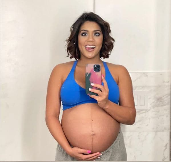 Las redes sociales de la exreina de Nuestra Belleza Latina se llenaron de fotos de su baby bump y hasta aprovechó para crear la primera cuenta de Instagram de su bebé.