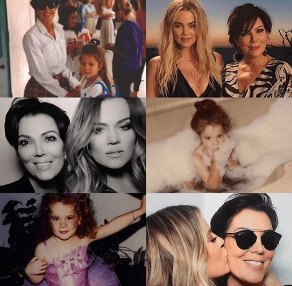 Con la publicación de esta imagen Kris Jenner felicitó a la tercera de sus hijas por su cumpleaños número 33. "[...] Eres el alma más amable con el corazón más grande y estoy eternamente agradecida con Dios de que me bendijo contigo [...]", escribió la matriarca.