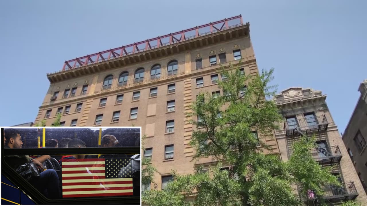 Evacúan a inmigrantes de la cárcel de Harlem transformada en albergue; presuntamente estallaron tuberías