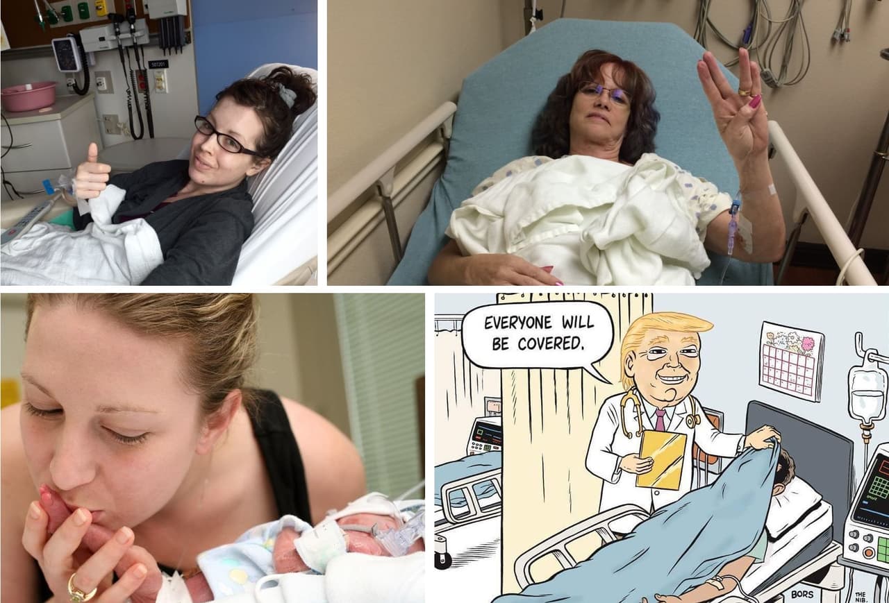 Las enfermedades preexistentes: el punto clave de la oposición al proyecto de ley de salud de Trump