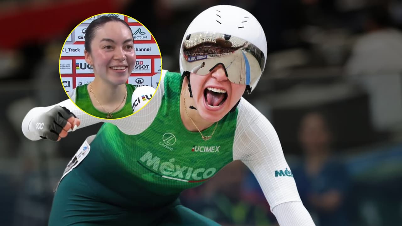 Yareli Acevedo gana medalla de oro en ciclismo de pista en el Mundial de Perth