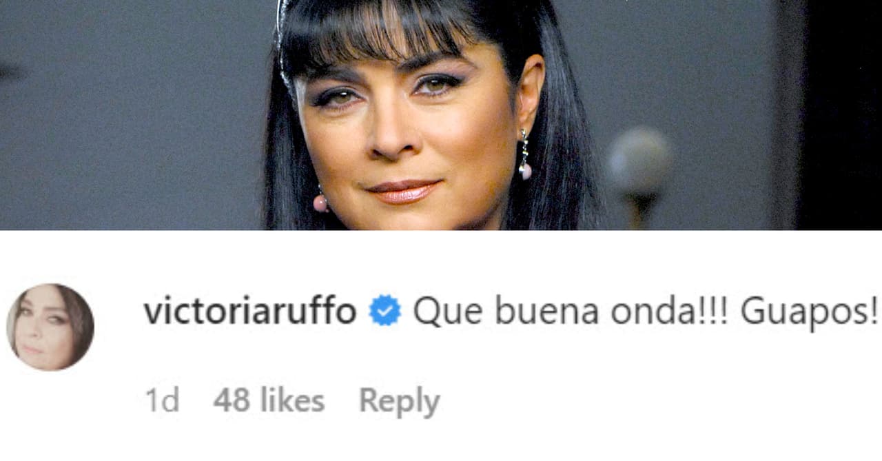 En su perfil, también hubo reacciones por parte de algunos famosos como Victoria Ruffo. 
<br>
