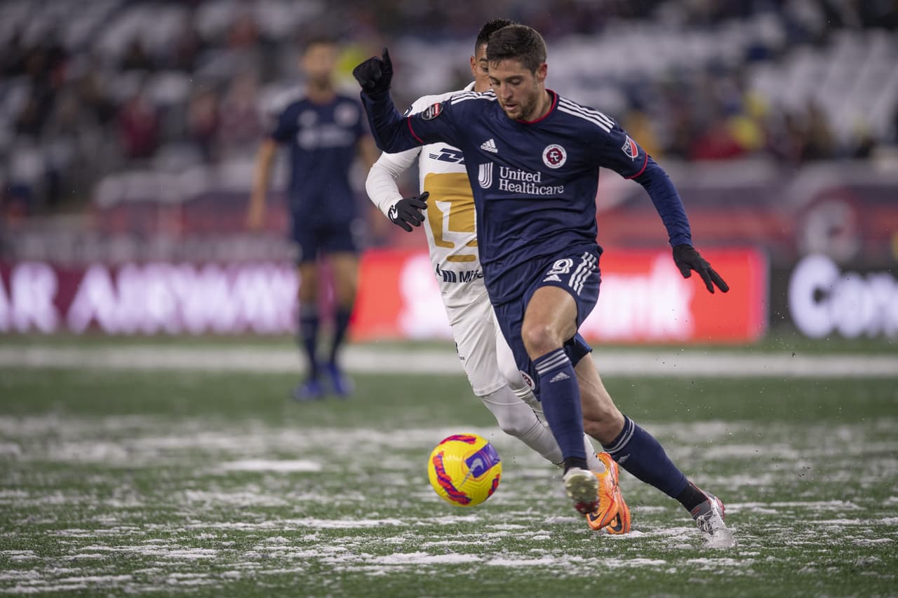 New England Revolution fue muy superior a los Pumas y se impuso gracias a un doblete de Adam Buksa y otro tanto de Sebastian Lletget.