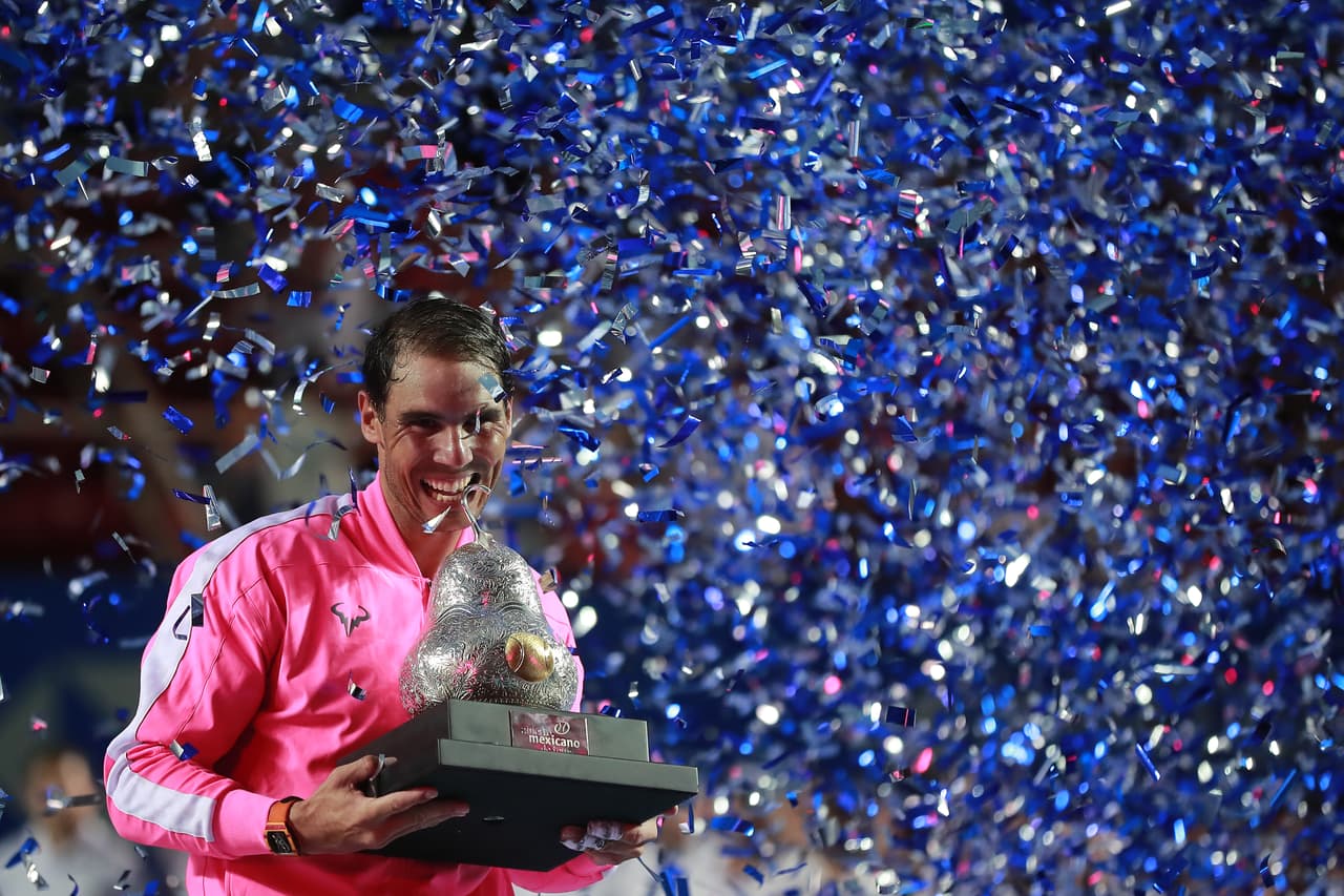 Rafa Nadal no ganaba este torneo en Acapulco desde 2013 y lo hizo de manera contundente ya que no cedió ningún set ¡Así se vivió la final del AMT!