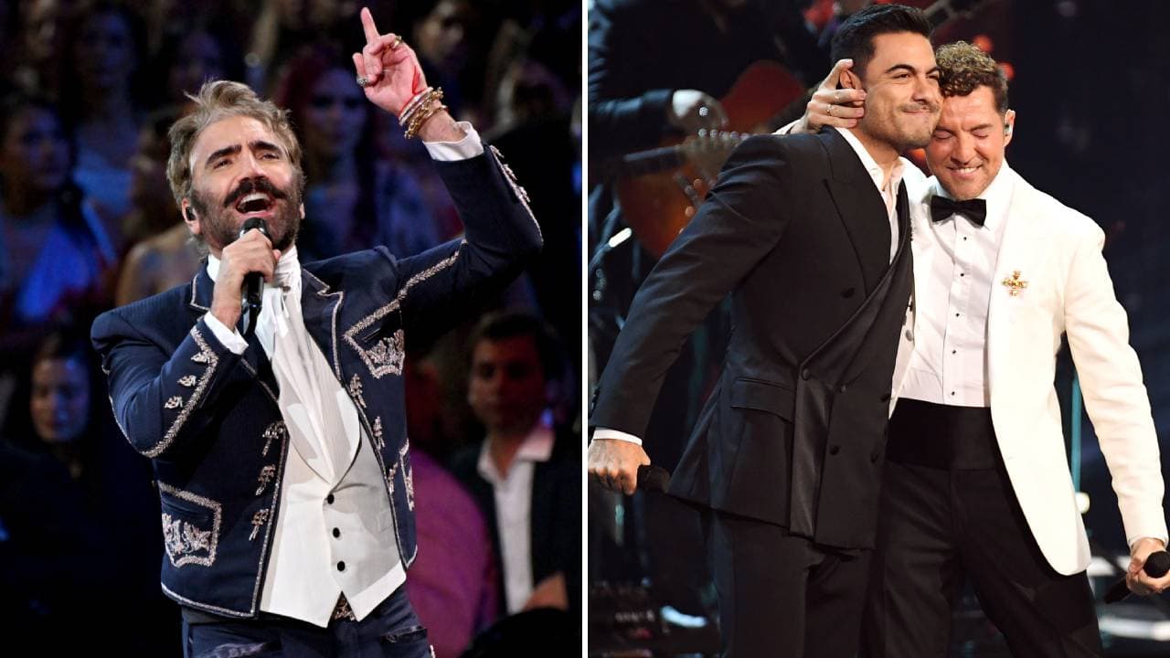 Mientras que Alejandro Fernández honró la memoria de su padre, Vicente Fernández, con el tema "No Me Sé Rajar"; Carlos Rivera y David Bisbal cantaron "El Triste" de José José.