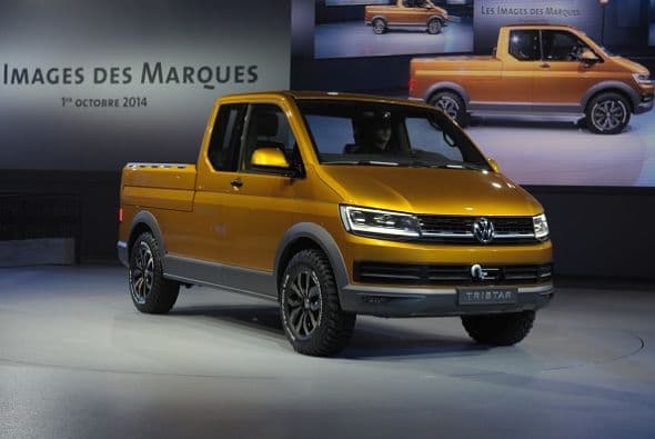 Recientemente presentada en Hannover, la Volkswagen Tristar hizo su aparición en París.