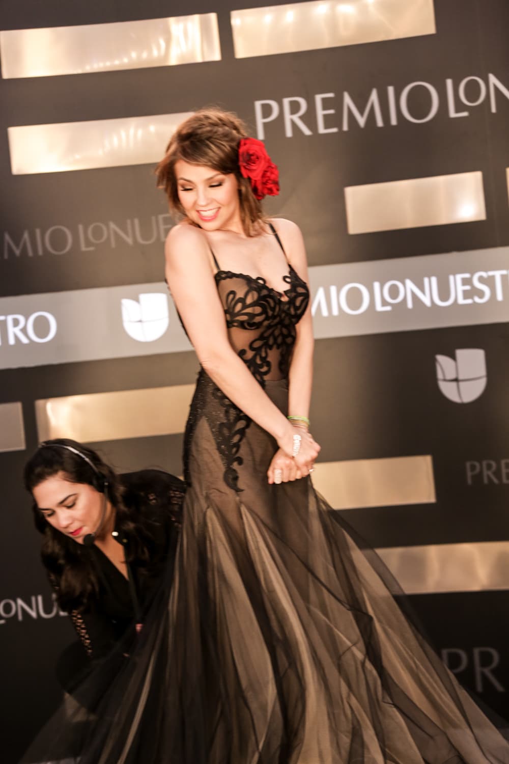 Ella es hermosa y cada año sorprende con sus vestuarios.