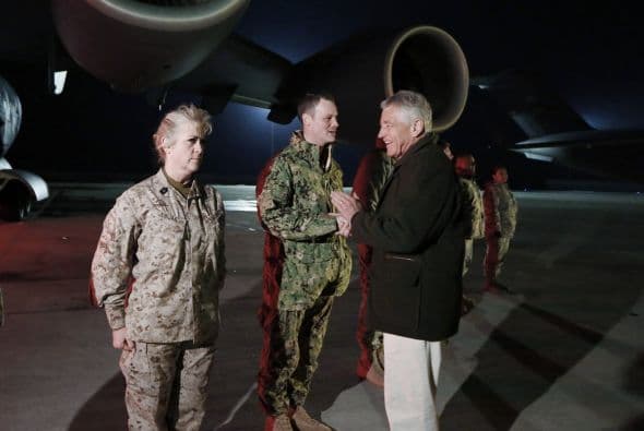 Unos 66 mil militares estadounidenses se encuentran actualmente desplegados en el país, al lado de los 37 mil soldados de la coalición internacional dirigida por la OTAN y de los 352 mil soldados y policías afganos.