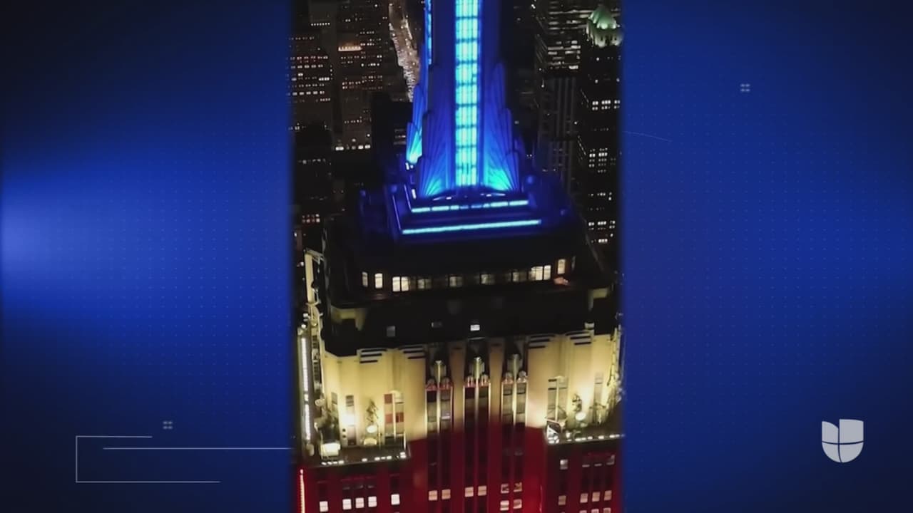 Video | Nueva York rinde tributo a la NASA: El Empire State celebra el éxito de Artemis