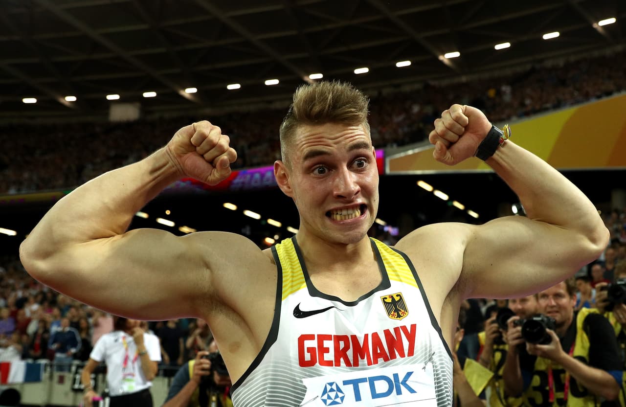 Johannes Vetter (Alemania) / Lanzamiento de Jabalina