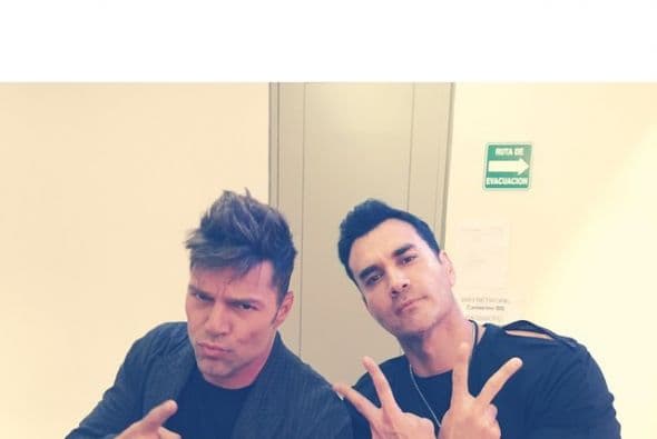 "Con el master, que grande Ricky Martin !!!! Gracias por regalarnos tu talento, tu energía..." fue el comentario de la foto que Zepeda compartió en su cuenta de Instagram.