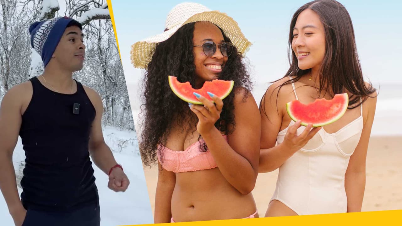 Team Calor vs Team Frío: así se 'pelean' en TikTok para decidir cuál es el mejor clima
