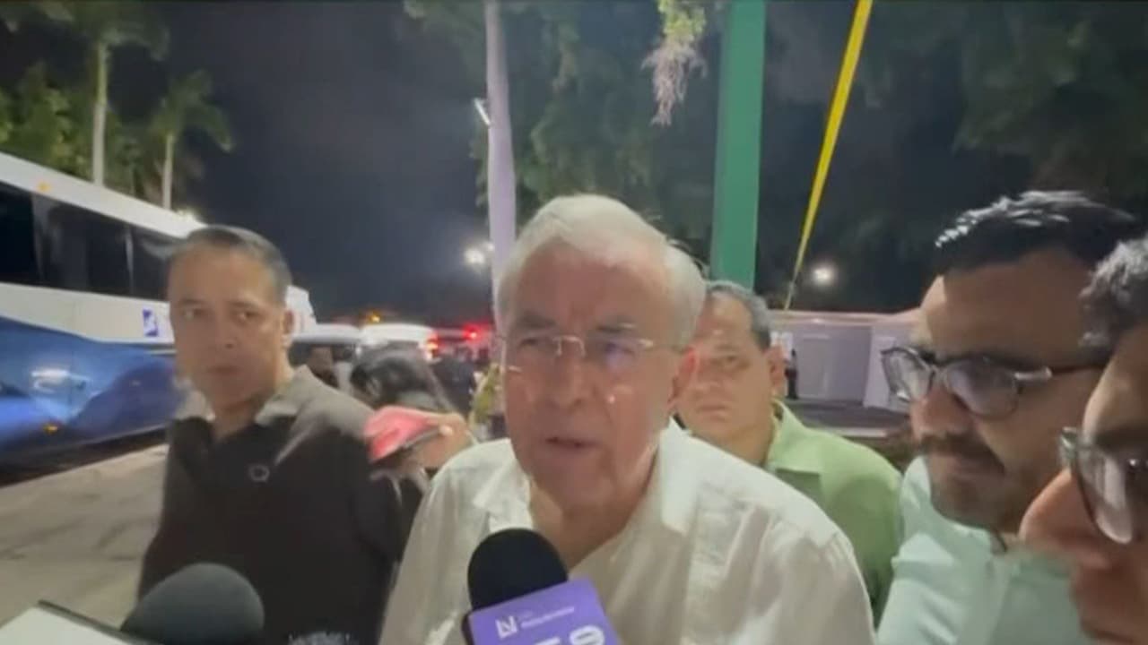 Rubén Rocha Moya, gobernador de Sinaloa, México, rechaza acusaciones con origen en EEUU