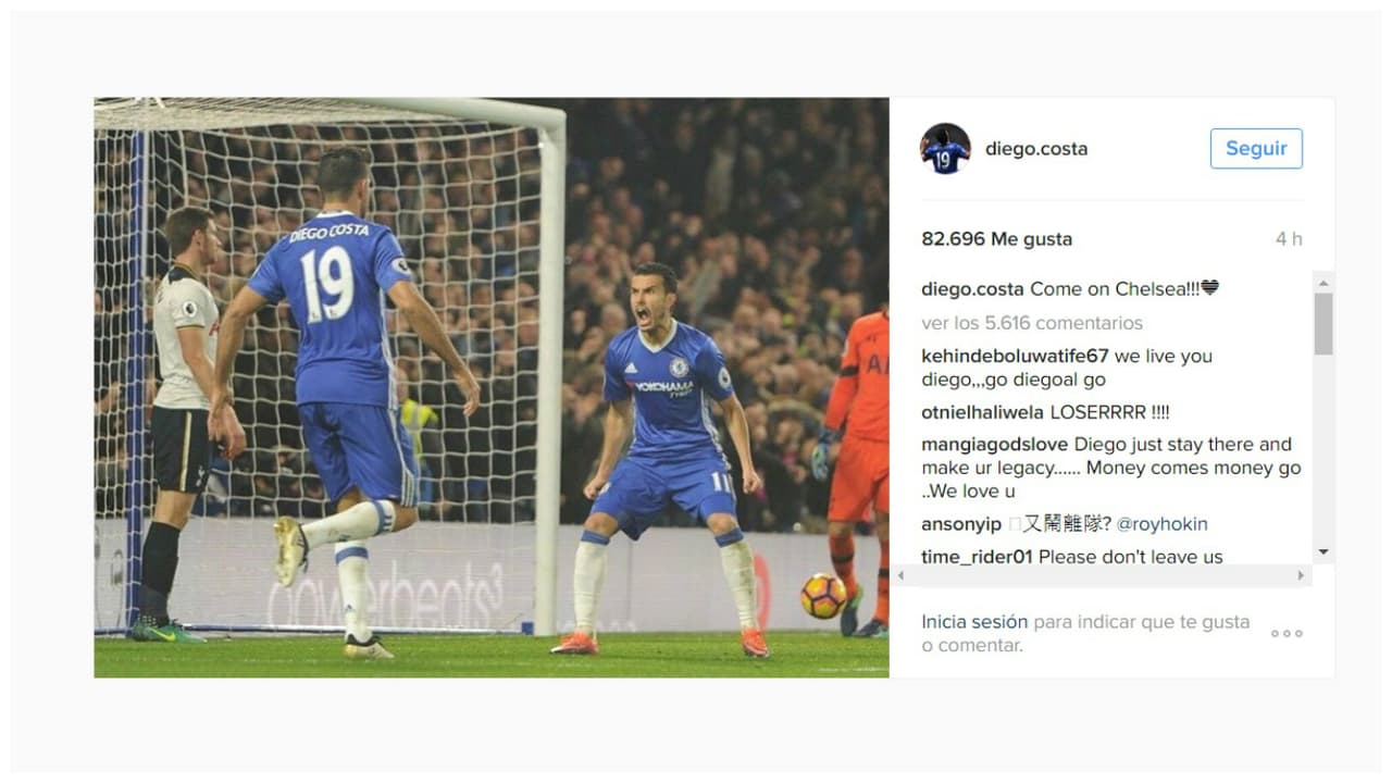 ¿Fue su publicación un mensaje de despedida porque se va a China?