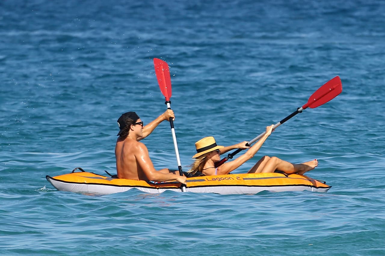 Heidi y Vito disfrutan de su amor en St. Tropez.