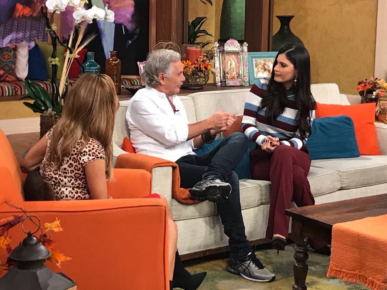 La conductora resultó una ferviente admiradora del escritor colombiano y creador de la fundación 'Niños de los Andes'.