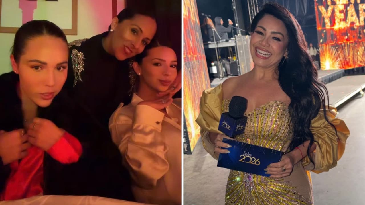 Ángela Aguilar y Carolina Sandoval.