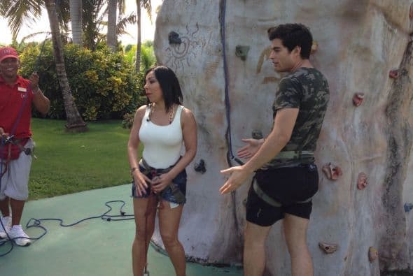 Y es que la escalada requiere de una muy buena condición física.