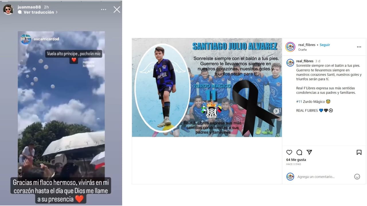 Juan Mao y sus seres queridos despidieron a Santiago.