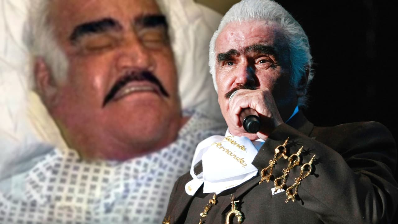 Una caída provocó que Vicente Fernández fuera operado de las cervicales en un hospital de Guadalajara
