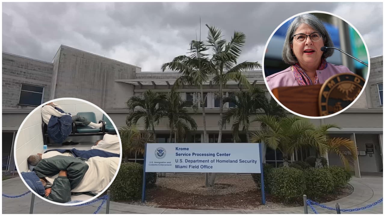  Alcaldesa de Miami-Dade pide visitar la cárcel de migrantes de Krome tras denuncias por malas condiciones