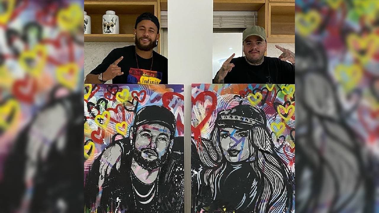 El astro goza de rodearse de artistas de la tinta.