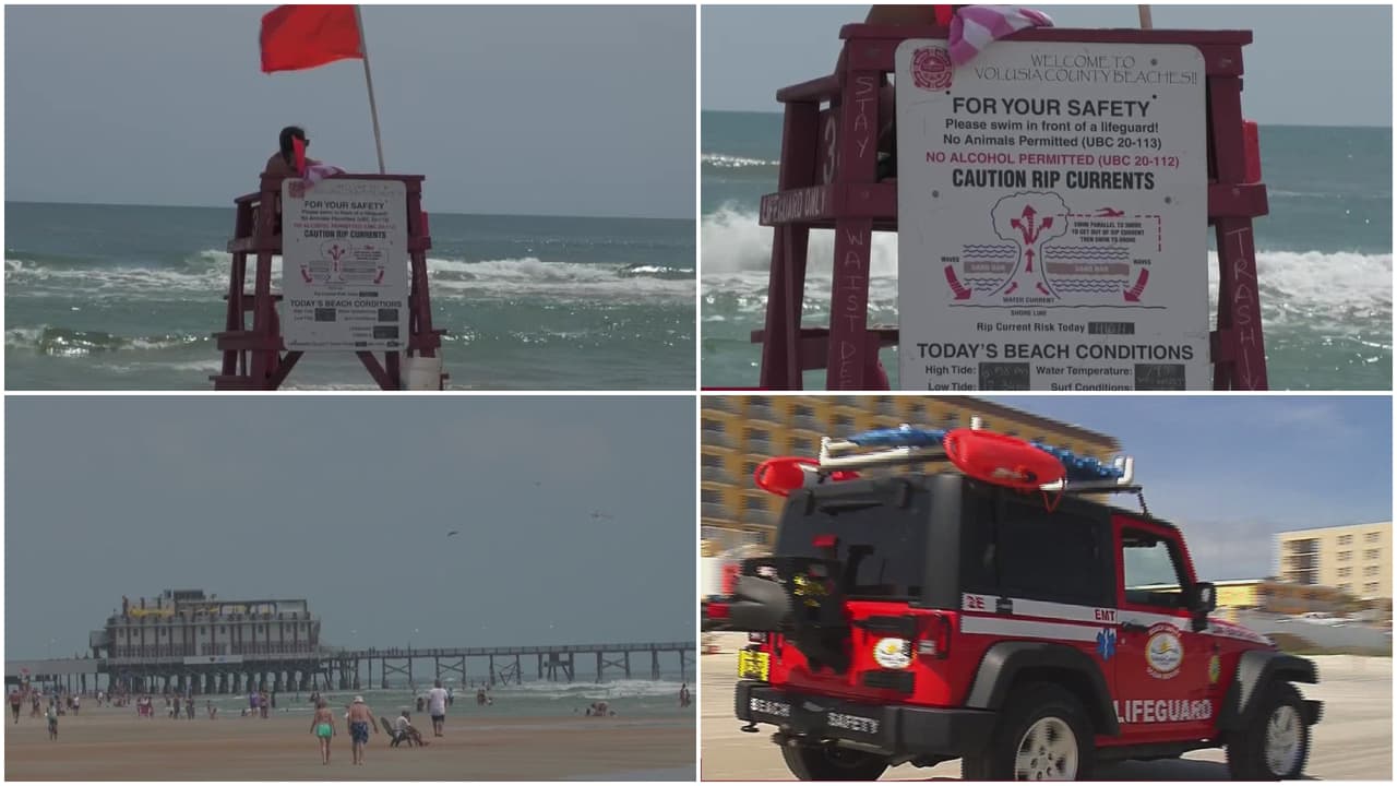 Muere niño de 14 años mientras nadaba en playa de Daytona Beach