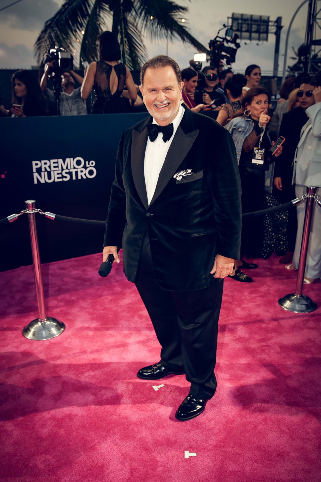 Raúl de Molina, siempre elegante. Rauli es otro que ha estado en todas las alfombras desde sus inicios.