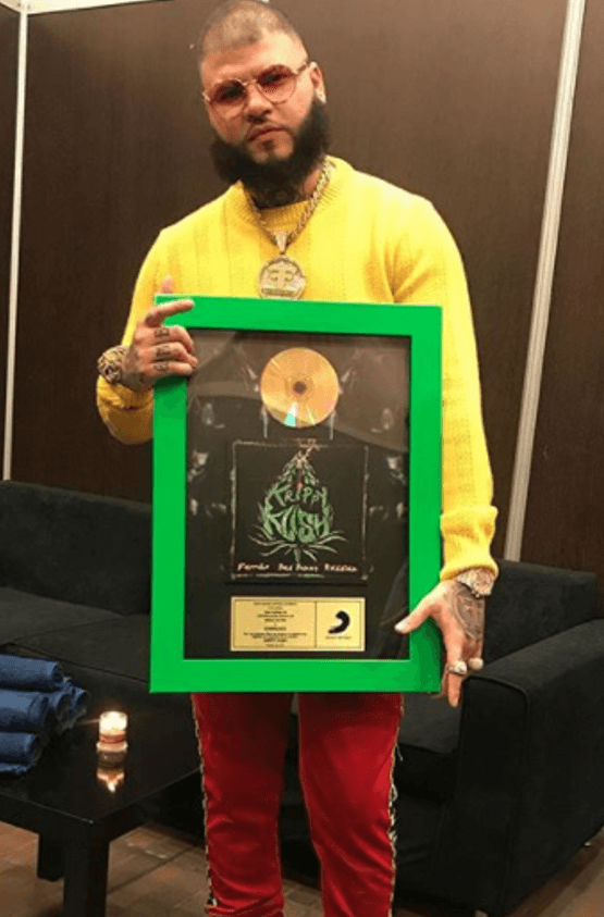 El intérprete de ‘Krippy Kush’ y 'Chilax', de 26 años, nació el 2 de mayo de 1991 en el pueblo de Bayamón, muy cercano a la capital de Puerto Rico, donde creció.