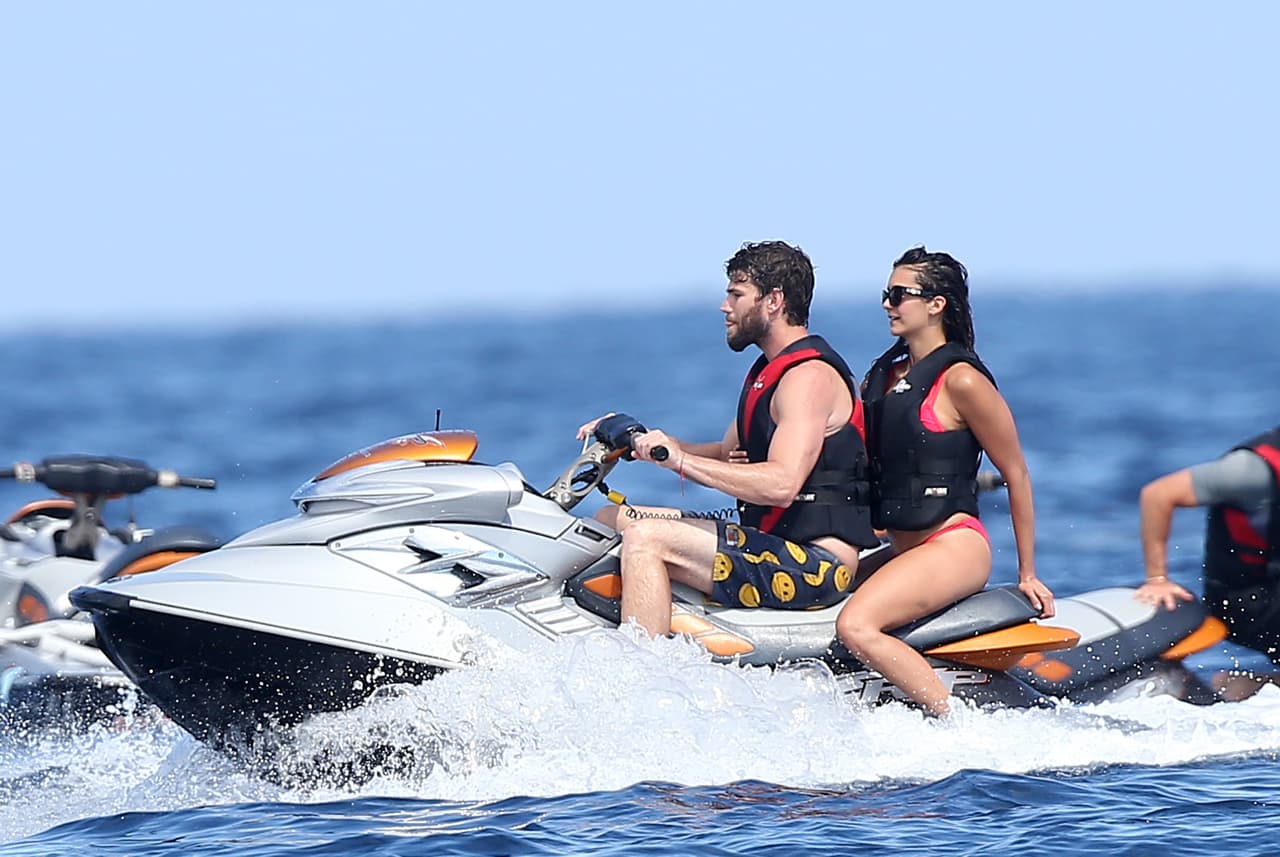 En estos días de relajación, también estuvo acompañada por la actriz Michelle Rodriguez.