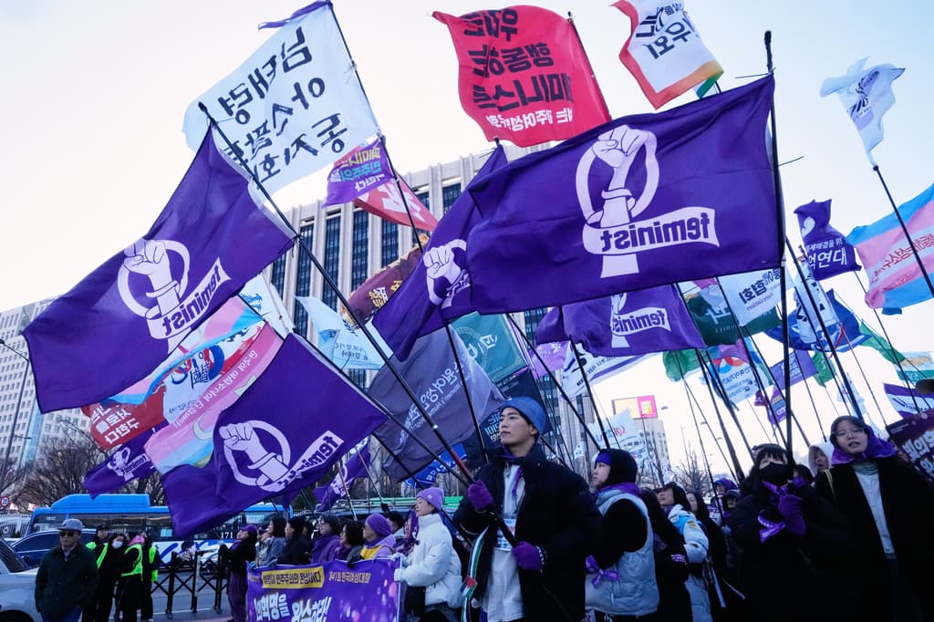 Fotos del 8M en el mundo: Marchas por el Día Internacional de la Mujer ...