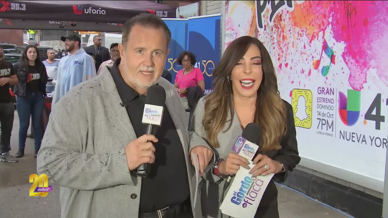 El comentario provocó la risa de la dominicana y le explicó por qué: "Esto se llama fashion, moda Rauly".