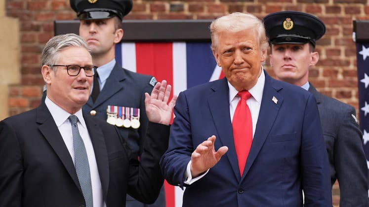 En un minuto: Trump se reúne con Starmer en su visita oficial a Reino Unido