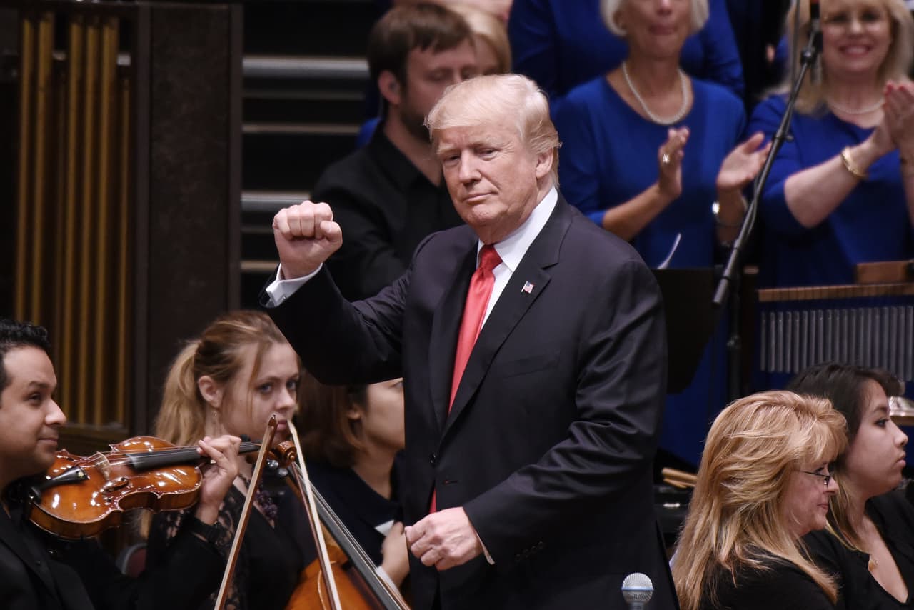 El presidente de Estados Unidos, Donald Trump